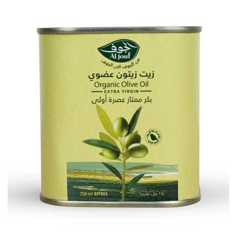 Al Jouf Organic Extra Virgin Olive Oil 400ml